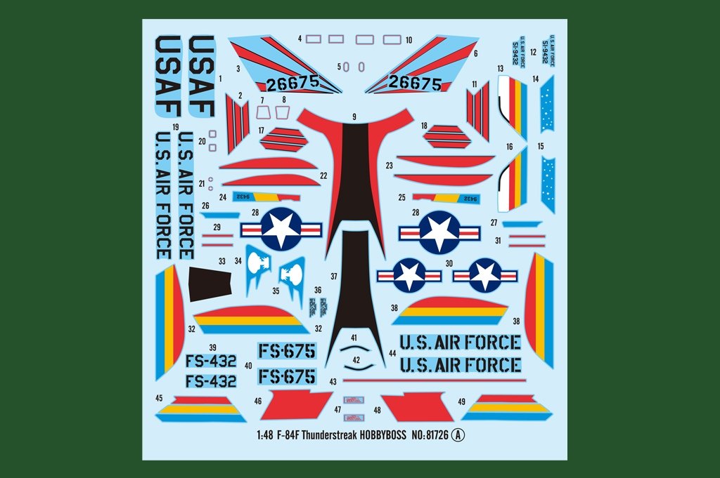Hobby Boss 81726 F-84F Thunderstreak 1/48 – Bild 5