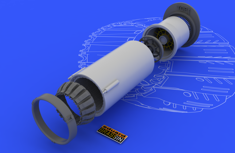 Eduard 648051 MiG-21BIS exhaust nozzle 1/48 (Eduard) – Bild 3