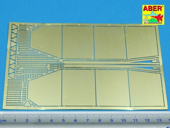 Aber 35A023 Osłony boczne do Sturmgeschutz III (późne) 1/35 – imagen 2