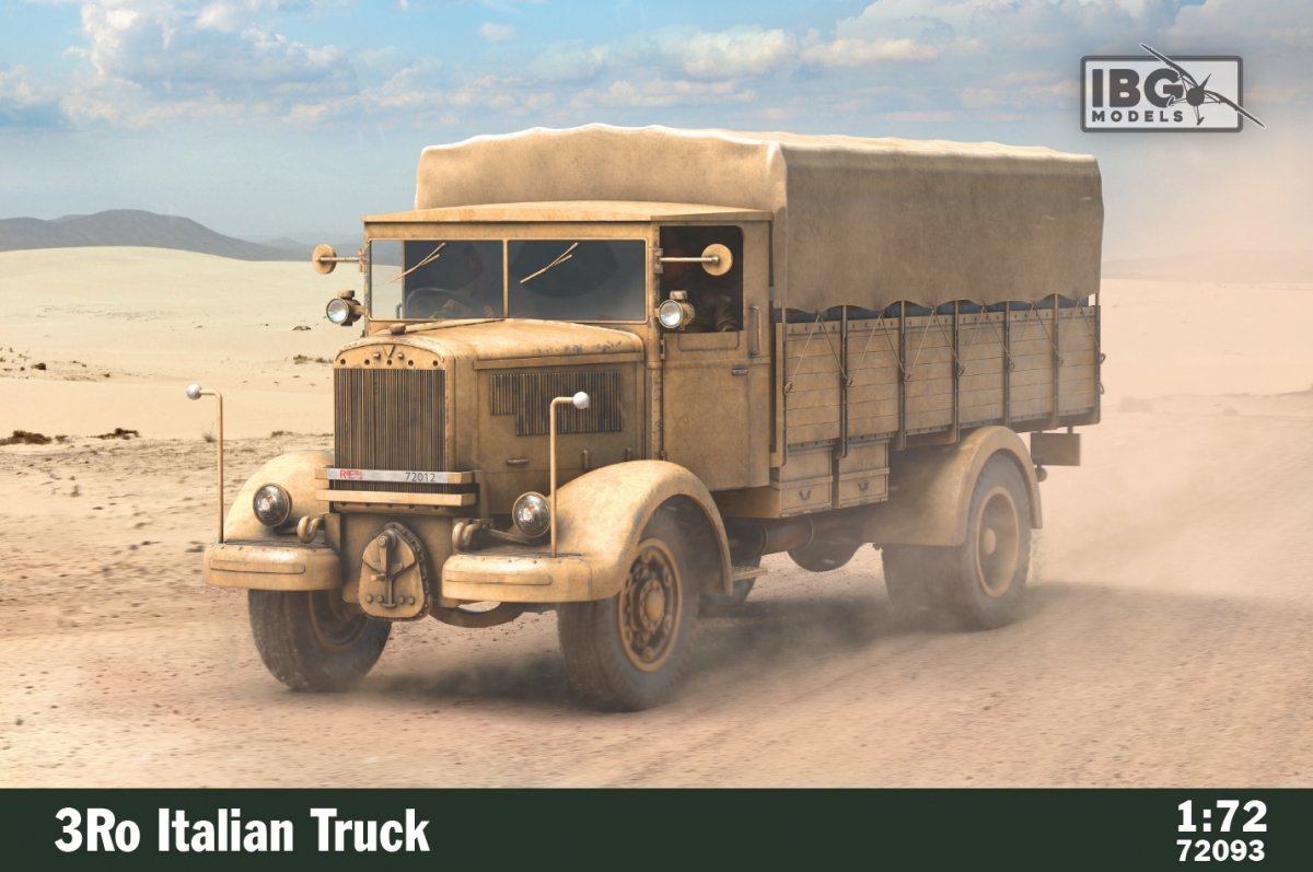 IBG 72093 3Ro Italian Truck 1/72