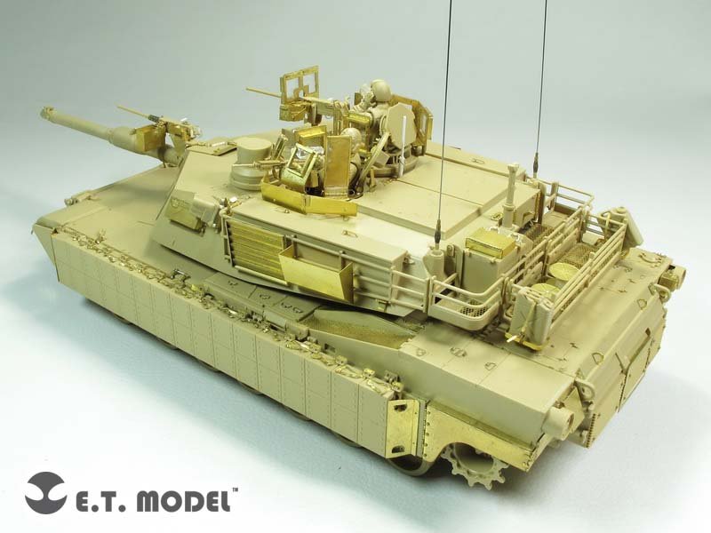 E.T. Model E35-192 Modern US ARMY M1A2 SEP MBT TUSK I/II (For TAMIYA 35326) 1/35 – Bild 5