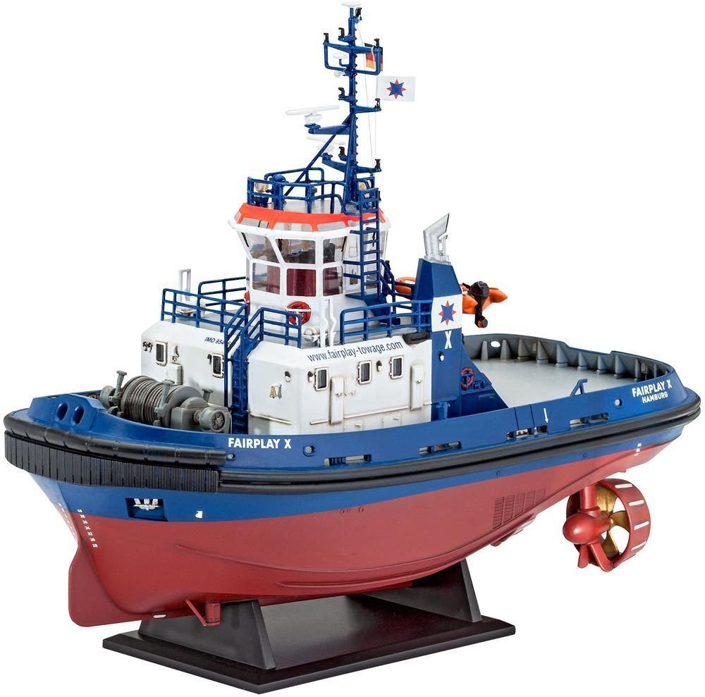Revell 05213 Harbour Tug Boat Fairplay I,III,X,XIV 1/144 – zdjęcie 2
