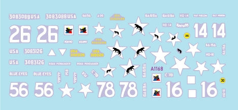Star Decals 72-A1168 72-A1168 US 6th Armored Division 2 The Super-Sixth in Europe 1944-45 1/72 – Bild 3