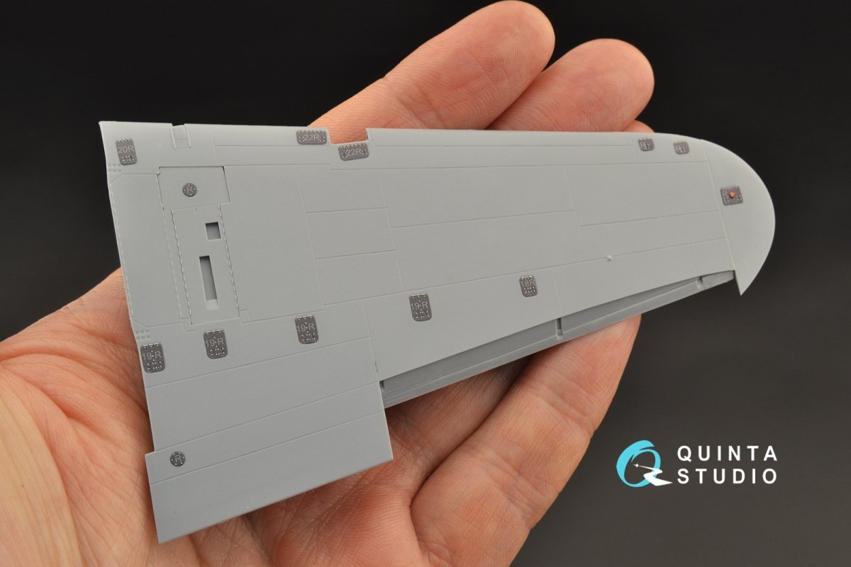 Quinta Studio QP48005 IL-2 (single seater) lights, hatches and panels (Zvezda) 1/48 – zdjęcie 2