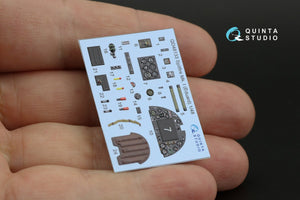 Quinta Studio QD48133 Spitfire Mk.I 3D-Printed &amp;amp; coloured Interior on decal paper (Eduard) 1/48 – zdjęcie 9