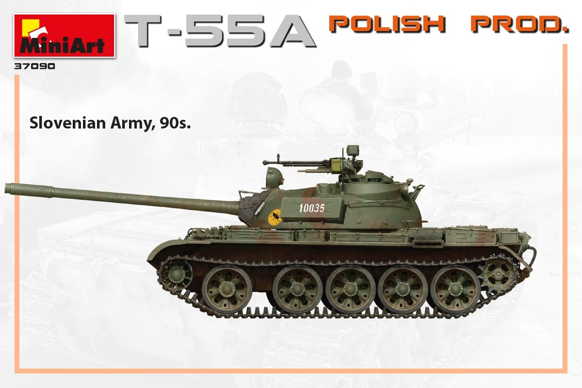 MiniArt 37090 T-55A POLISH PRODUCTION 1/35 – Bild 5