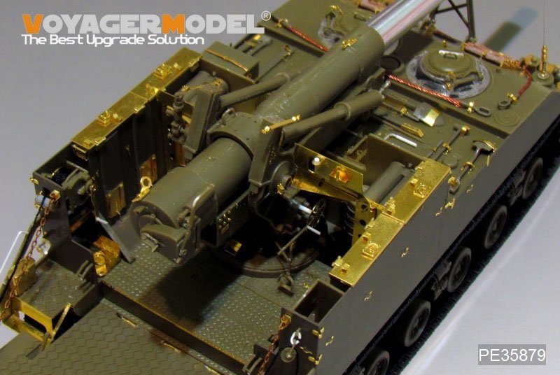 Maquette Voyager PE35879 Canon automoteur américain M40 de base de la Seconde Guerre mondiale pour AFV CLUB au 1/35 – image 8