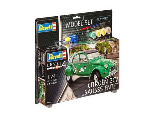 Revell 67053 Citroen 2CV Sauss Ente Model Set 1/24 – Bild 2