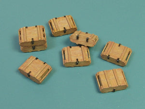 Eureka XXL E-035 Modern Russian Ammo Crates Type I for 7,62mm Ammo (for AK-47 Kalashnikov) 1/35 – Bild 2