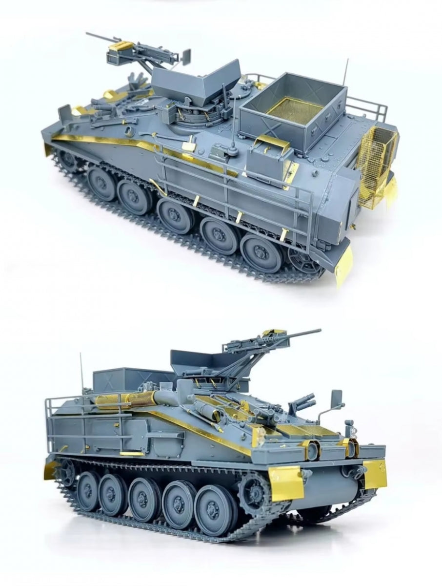 Gecko Models 35GM0056 Ukrainian FV103 CVR(T) Spartan APC with- HMG Gun Turret (Russian-Ukraine War) 1/35
