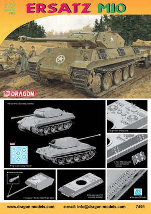 Dragon 7491 Ersatz M10 1/72 – zdjęcie 2