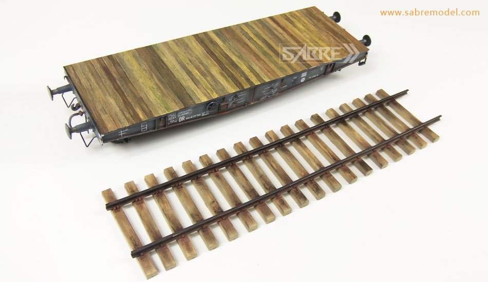 Saber 35A02 German Railway Schwerer Plattformwagen Type SSys 1/35 – image 2