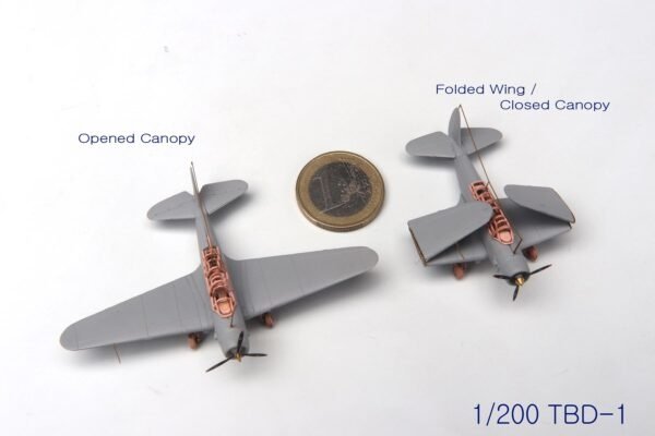 MK1 Design MS-20018 WW II USS DECK PLANE SET for CV-6 Enterprise 1/200 – immagine 15