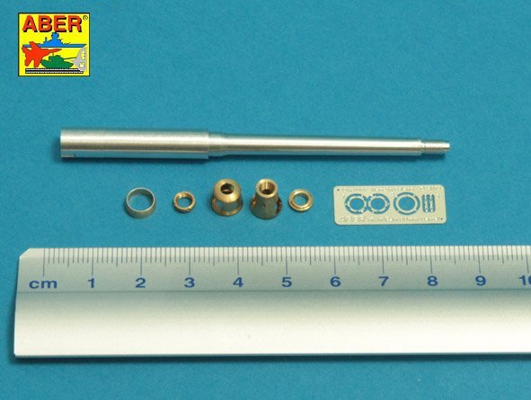 Aber 35L-238 KwK36/L56 88mm barrel for German lateTiger I 1/35 – image 2