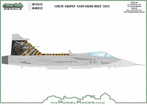 ModelMaker Decals D48212 Czech Gripen NATO Tiger Meet 2023 1/48