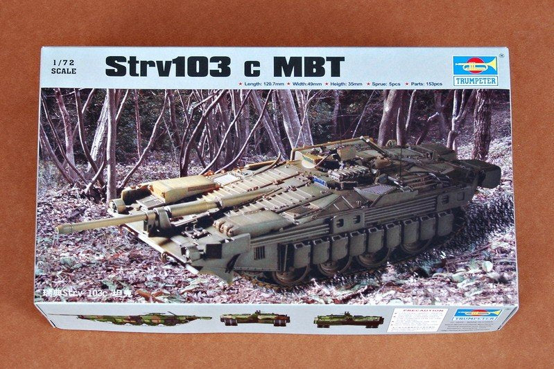 Trumpeter 07220 Strv103 c MBT 1/72 – immagine 2