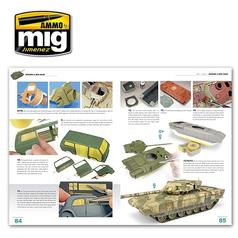 Ammo of Mig Jimenez 6201 ENCYKLOPEDIA TECHNIK MODELARSKICH – POJAZDY PANCERNE TOM 2 – MALOWANIE WNĘTRZ I PODSTAWY MALOWANIA (język polski) – immagine 4