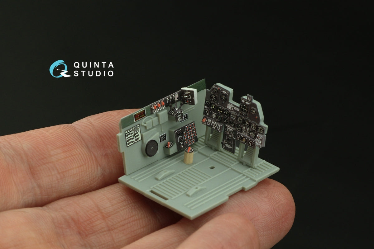 Quinta Studio QD48442 P-47N Thunderbolt 3D-Printed coloured Interior on decal paper (Academy) 1/48 – Bild 9