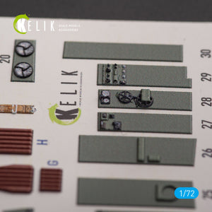 KELIK K72150 Bristol Beauhfighter TF.X - interior 3D decals for Airfix kit 1/72 – zdjęcie 4