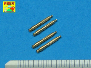 Aber A32011 Set of 4 barrel tips for German 13 mm MG 131 aircraft machine gun 1/32 – imagen 2