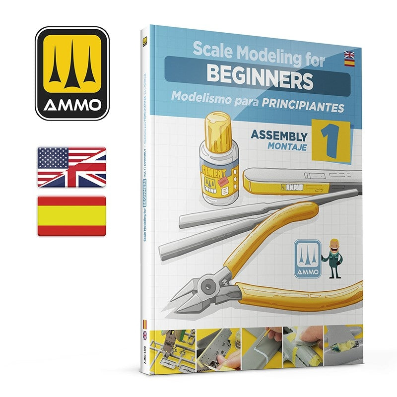 Ammo by Mig 6300 Scale Modeling for Beginners Vol. 1: Assembly (Bilingual English &amp;amp; Spanish) – immagine 2