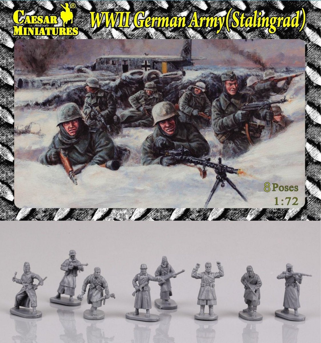 Caesar Miniatures HB09 Armée allemande de la Seconde Guerre mondiale (Stalingrad) (1/72)