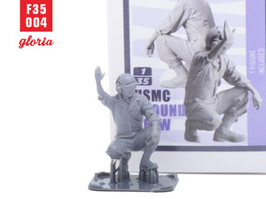 Gloria F35004 USMC Ground Crew Type 4 3D Printed Figures 1/35 – Bild 4