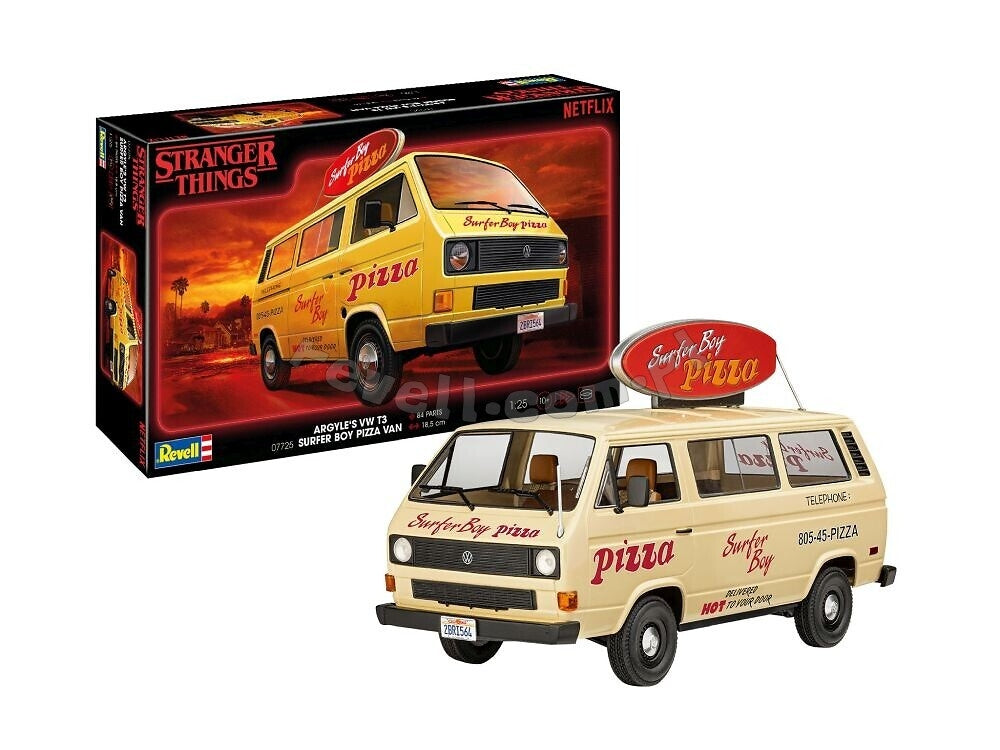 Revell 67725 VW T3 Bus Surfer Boy - Maquette Stranger Things à l&amp;#39;échelle 1/25 – image 2