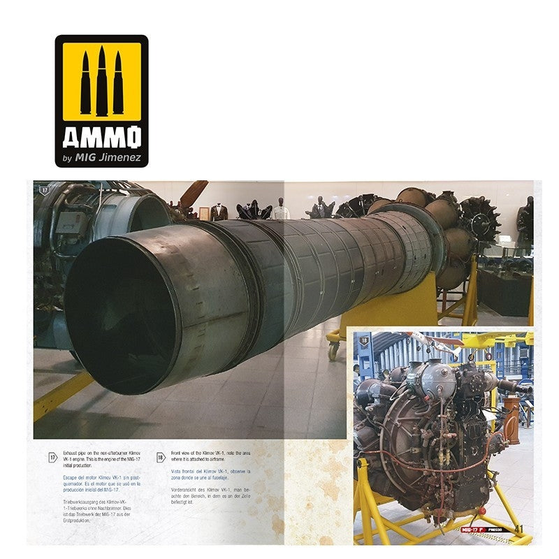 AMMO of Mig Jimenez 6084 MIG-17F / LIM-5 / SHENYANG J-5 - VISUAL MODELERS GUIDE (Multilingual - English, Spanish, German) – Bild 3