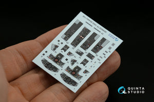 Quinta Studio QD48202 TF-104G 3D-Printed colored Interior on decal paper (Kinetic) 1/48 – image 4