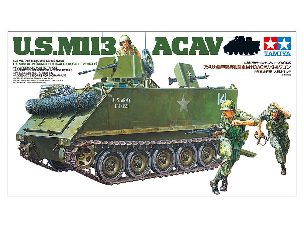 Tamiya 35135 U.S. M113 ACAV 1/35 – zdjęcie 2