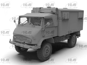 ICM 35136 Unimog 404 S « Koffer » camion militaire allemand 1/35  – image 2