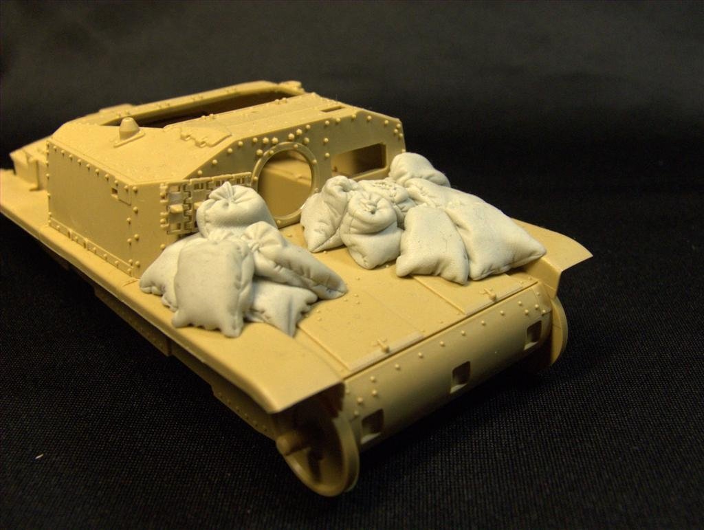 Panzer Art RE35-084 Sand armor for SPG “Semovente” (Tamiya Kit) 1/35 – zdjęcie 3