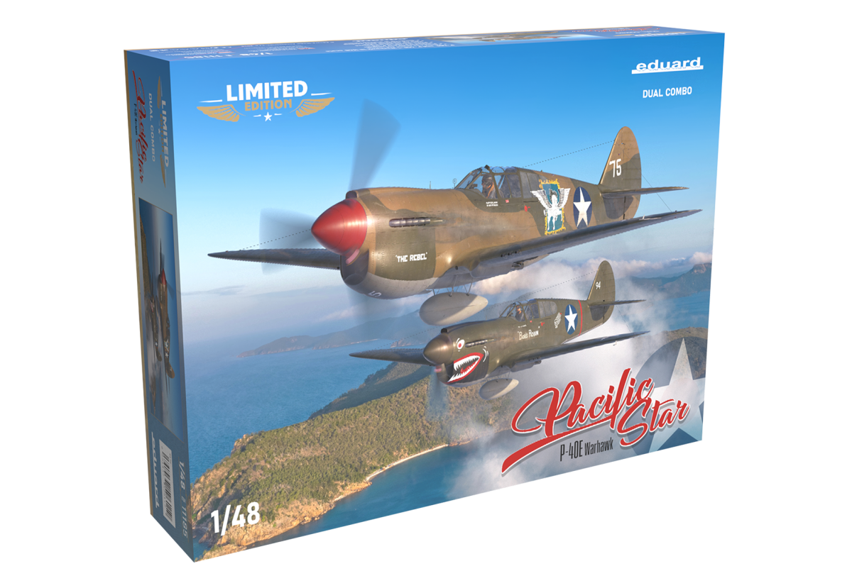 Eduard 11185 Pacific Star P-40E Warhawk - The Limited Edition 1/48