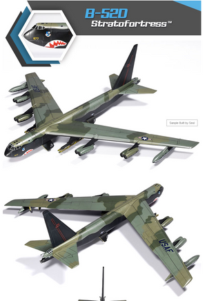 Academy 12632 USAF B-52D Stratofortress 1/144 – immagine 5