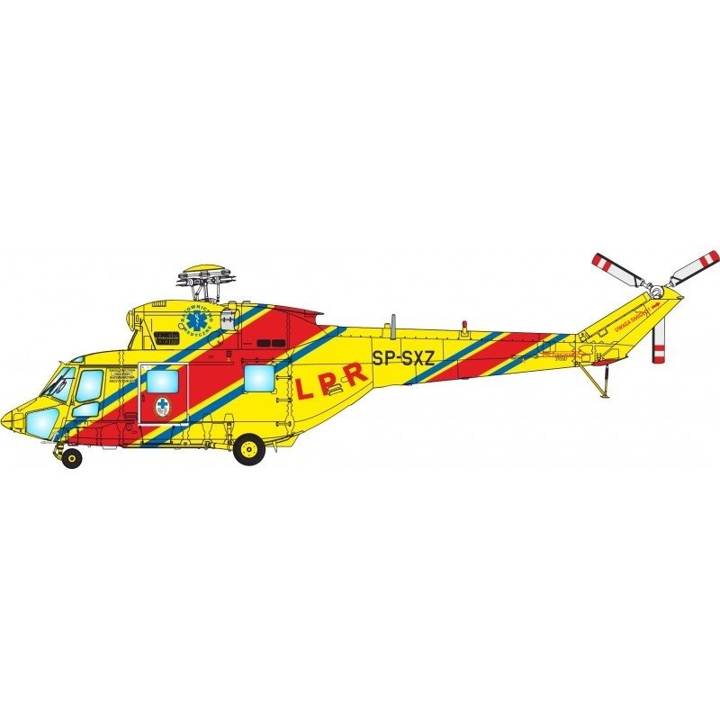 Answer AA72002 PZL W-3A Sokół TOPR Rescue Helicopter 1/72 – image 3