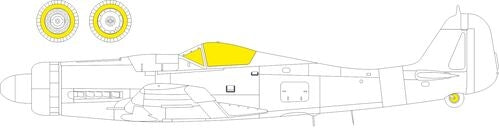 Eduard EX1178 Focke Wulf Fw-190 D-9 - TFace Mask Set MiniArt Kits 1/48