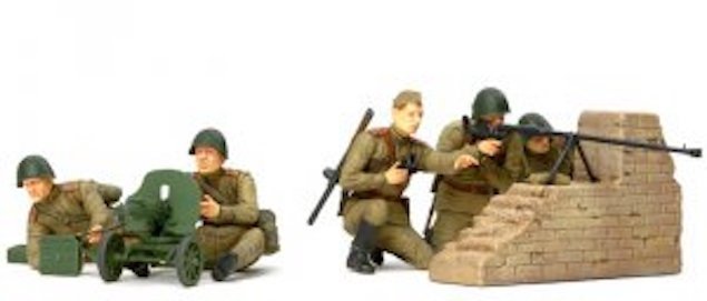 Tamiya 35306 RUSSIAN INFANTRY ANTI-TANK TEAM 1/35 – zdjęcie 2
