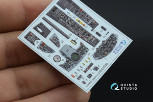 Quinta Studio QDS-32247 F-104C 3D-Printed &amp;amp; colored Interior on decal paper (Italeri) (Small version) 1/32 – image 3