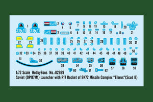 Hobby Boss 82939 Former Soviet Scud-B ballistic missile 1/72 – imagen 3