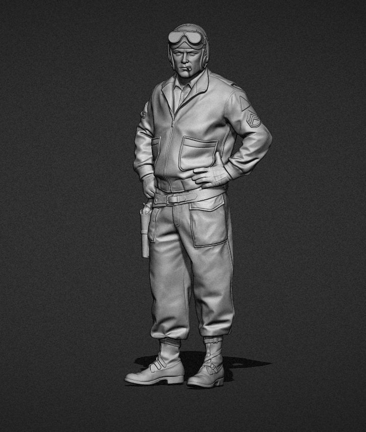 Panzer Art FI35-113 Commandant de char américain « War daddy » 1/35