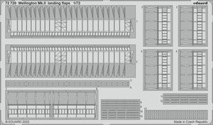 Eduard 72720 Wellington Mk. II landing flaps AIRFIX 1/72