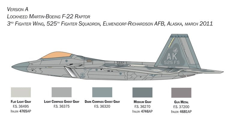 Italeri 2822 F-22 A Raptor 1/48 – image 9