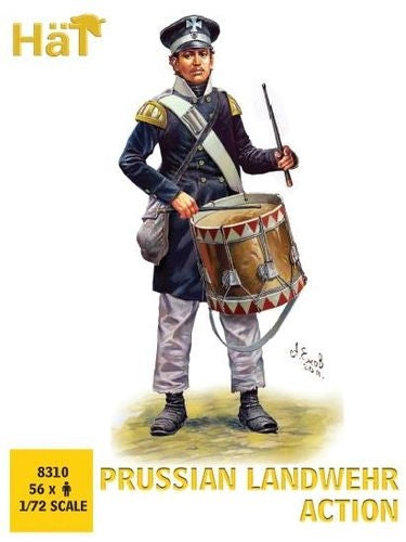 Hat 8310 Prussian Landwehr Action 1/72