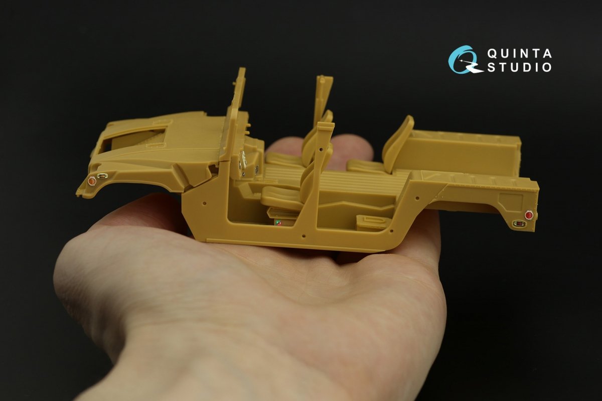 Quinta Studio QD35043 HUMVEE Family 3D-Printed &amp;amp; coloured Interior on decal paper ( Bronco ) 1/35 – immagine 7