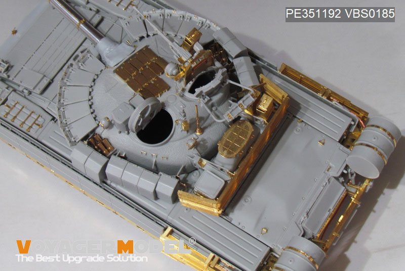 Voyager Model PE351192 Modern Russian T-80BVM Main Battle Tank (smoke discharger include) (For TRUMPETER 09587) 1/35 – Bild 3