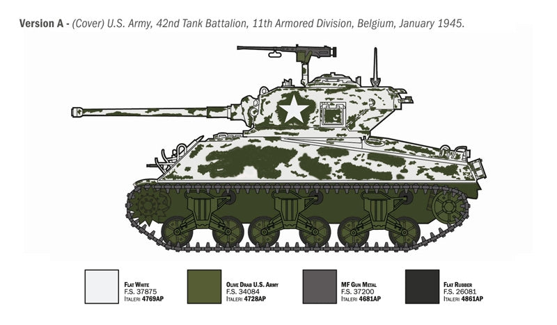 Italeri 96440 M4A3 76mm WET SHERMAN 1/35 – immagine 10