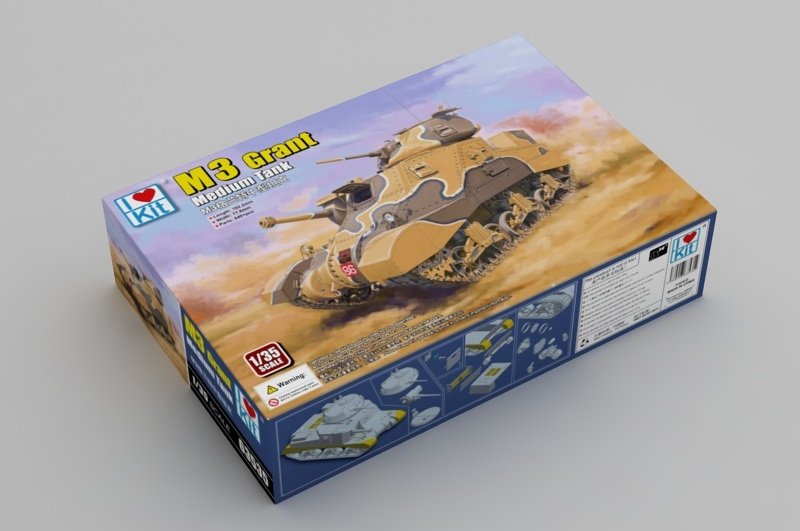 I Love Kit 63535 M3 Grant Medium Tank 1/35 – image 2