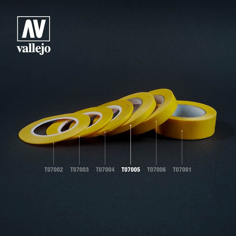 Vallejo T07005 Masking Tape 6 mm x 18 m – zdjęcie 2