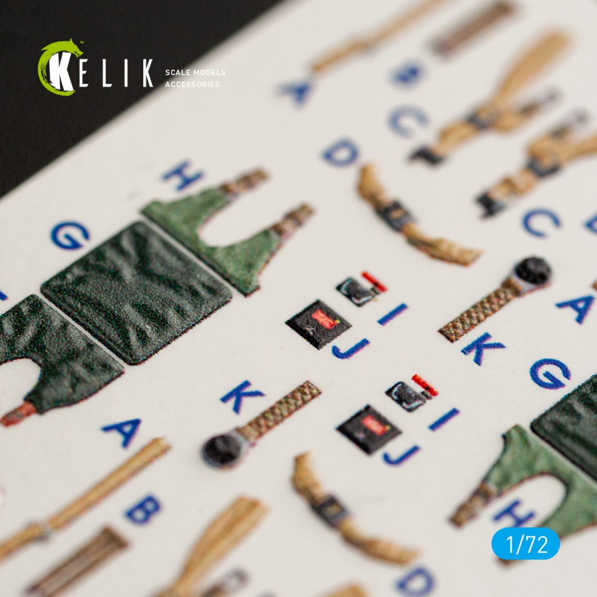 KELIK K72044 BLACKBURN BUCCANEER S.2C INTERIOR 3D DECALS FOR AIRFIX KIT 1/72 – imagen 5